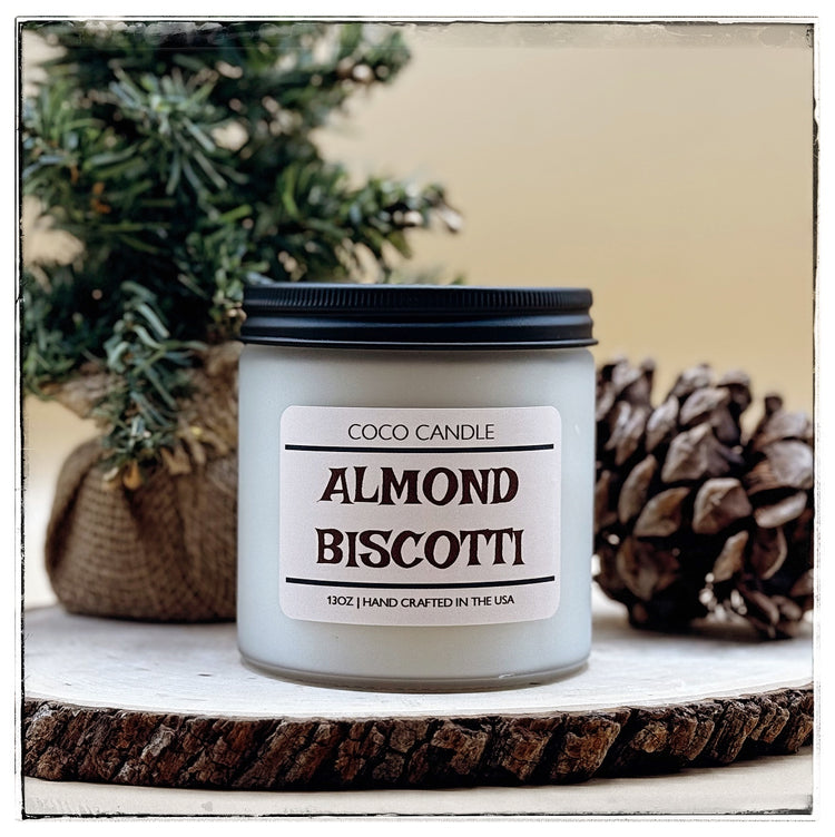 Almond Biscotti | Coconut Wax Candle