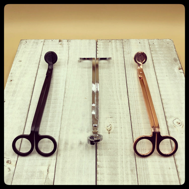 Coco Candle wick trimmers are the perfect addition to your candle collection. Available in three gorgeous colors - silver, matte black, and rose gold.
