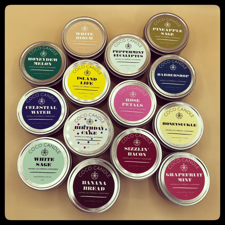 Travel Tins | Coconut Wax Candle