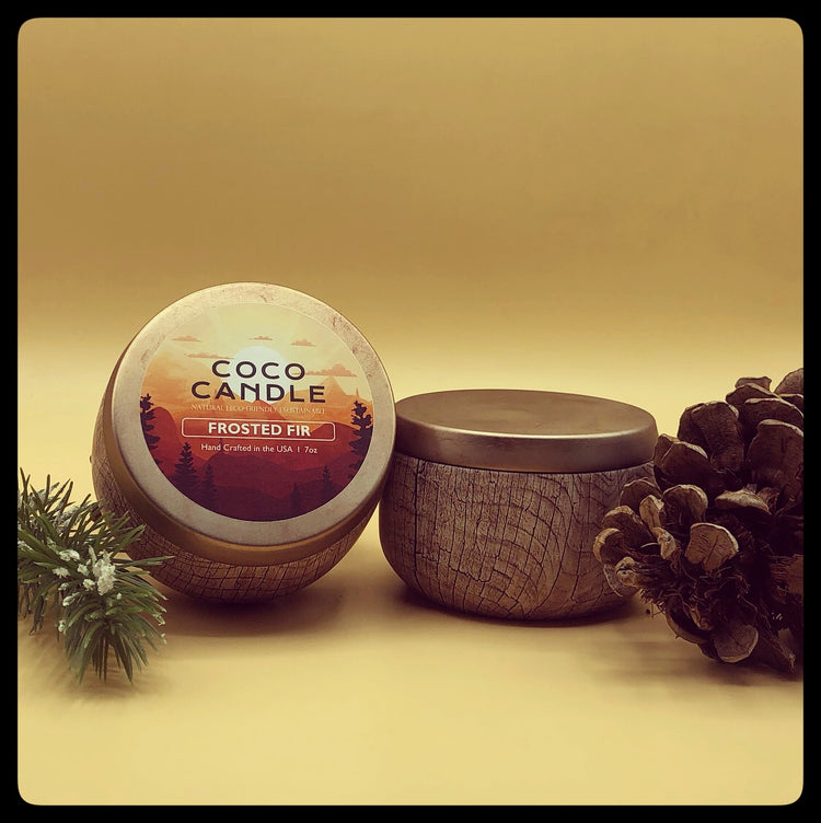 Frosted Fir | Coconut Wax Candle
