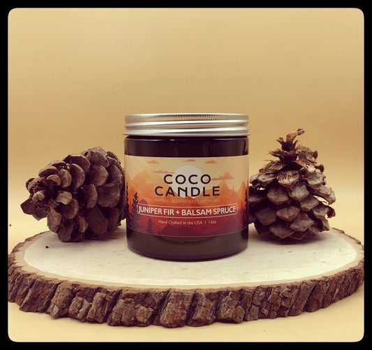 Juniper Fir + Balsam Spruce | Coconut Wax Candle