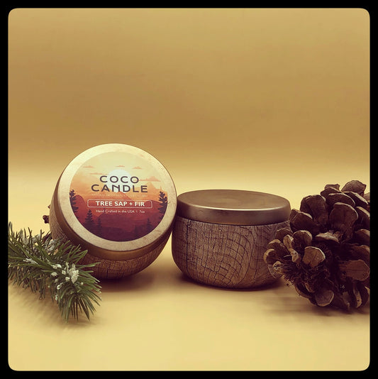 Tree Sap + Fir | Coconut Wax Candle